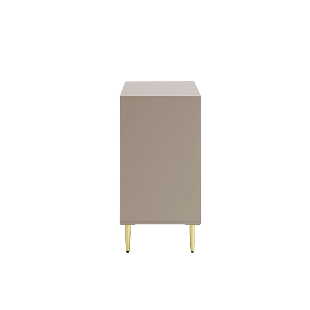 Commode 3 tiroirs - Taupe
