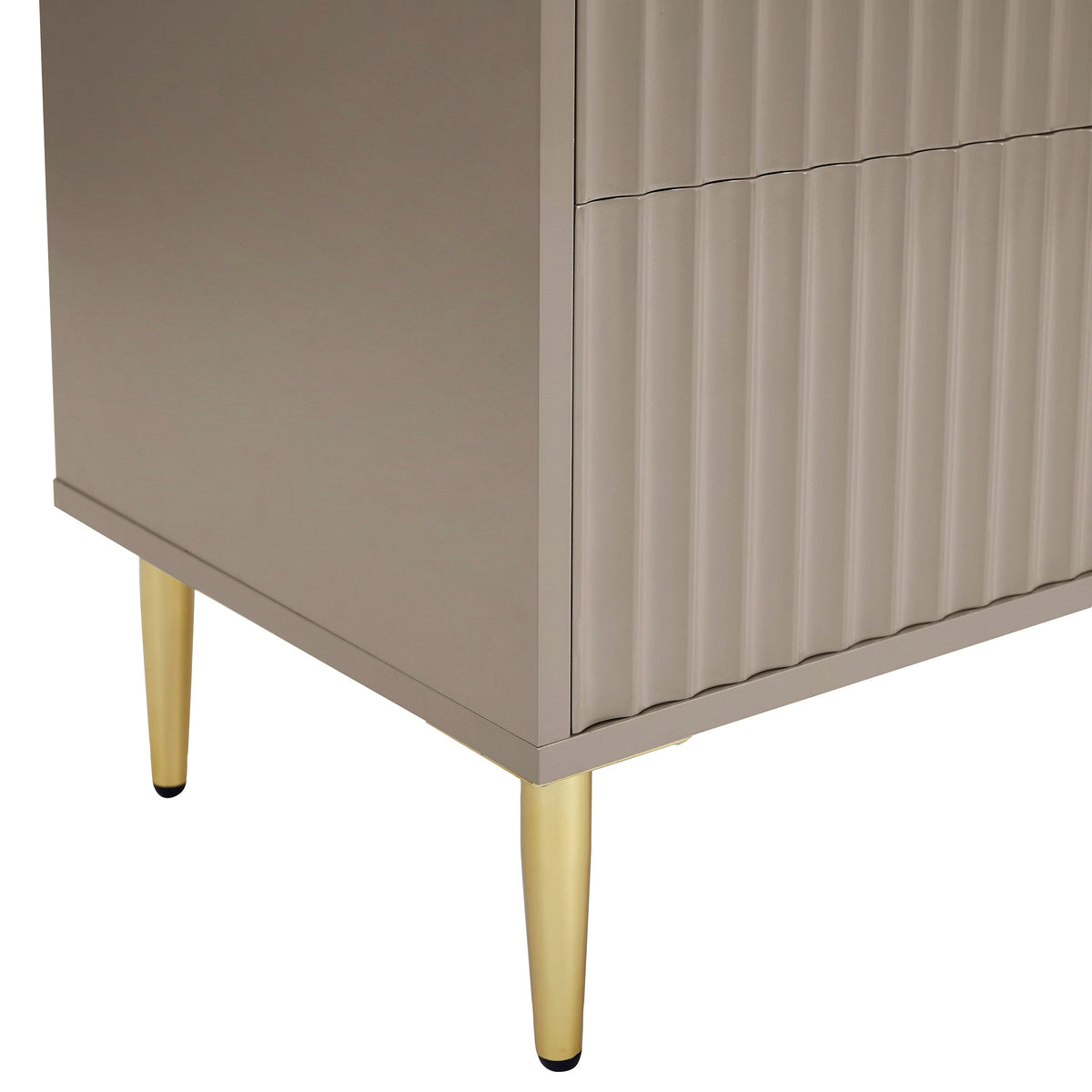 Commode 3 tiroirs - Taupe