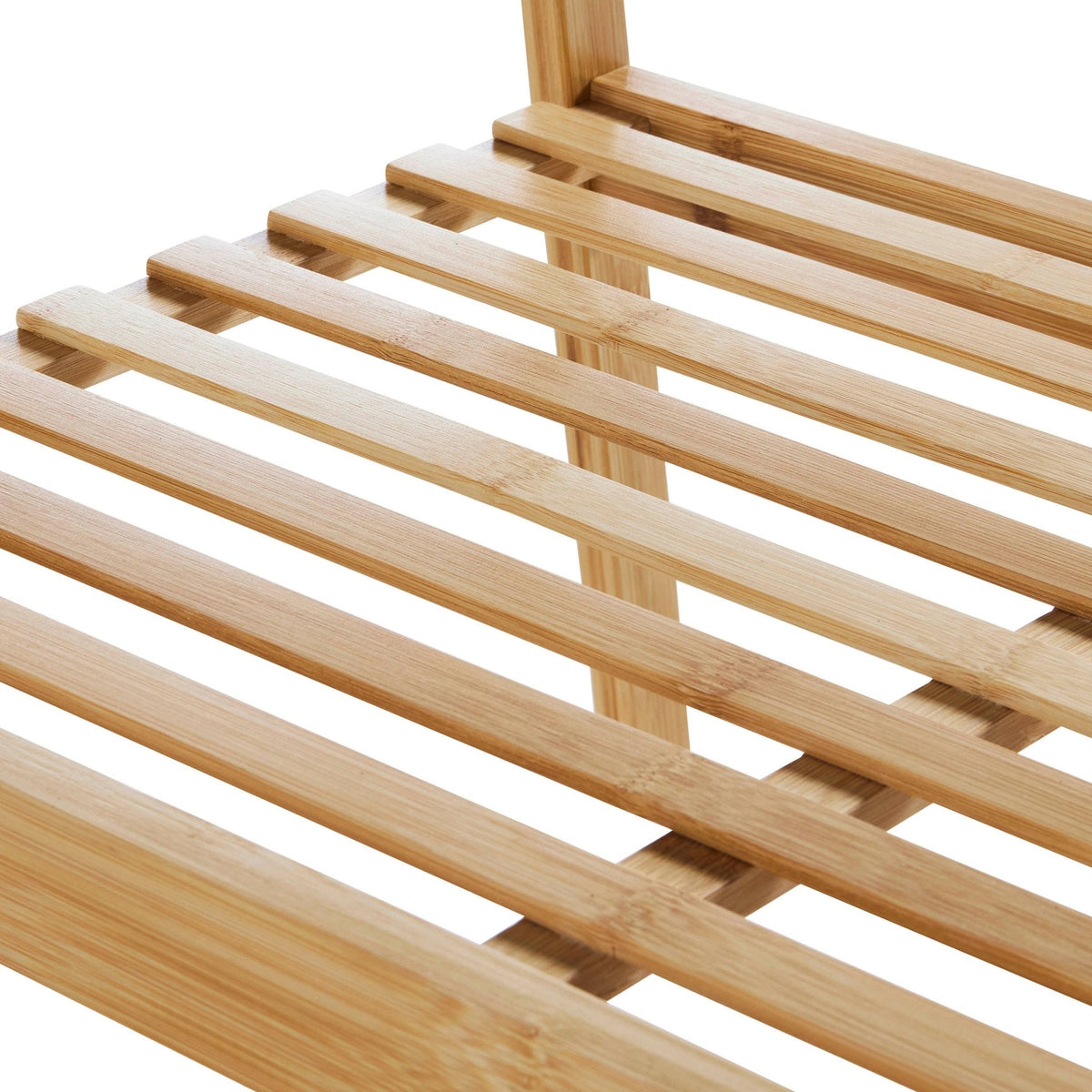 Portant à Vêtements en Bambou - Bois Clair