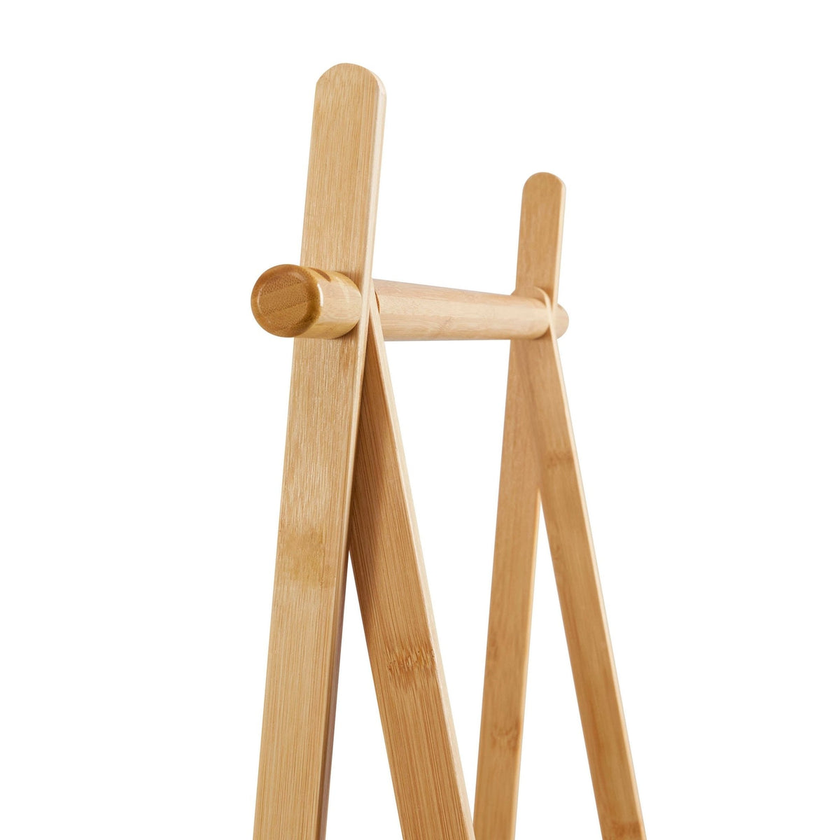 Portant à Vêtements en Bambou - Bois Clair