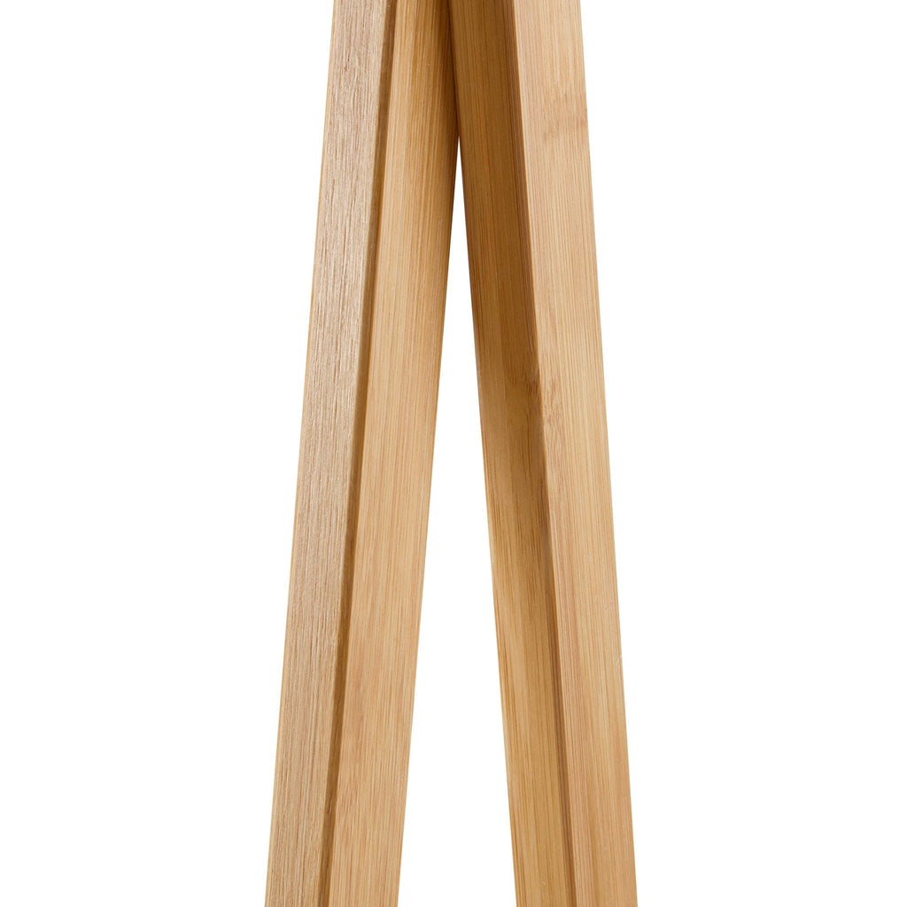 Portant à Vêtements en Bambou - Bois Clair