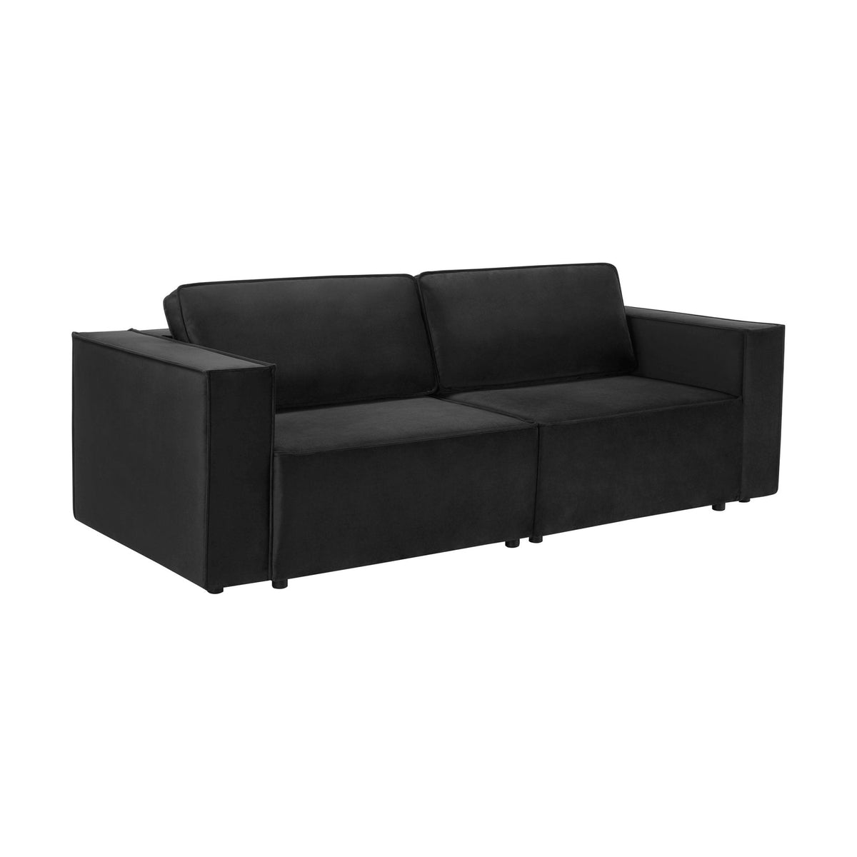 Canapé convertible - Noir graphite