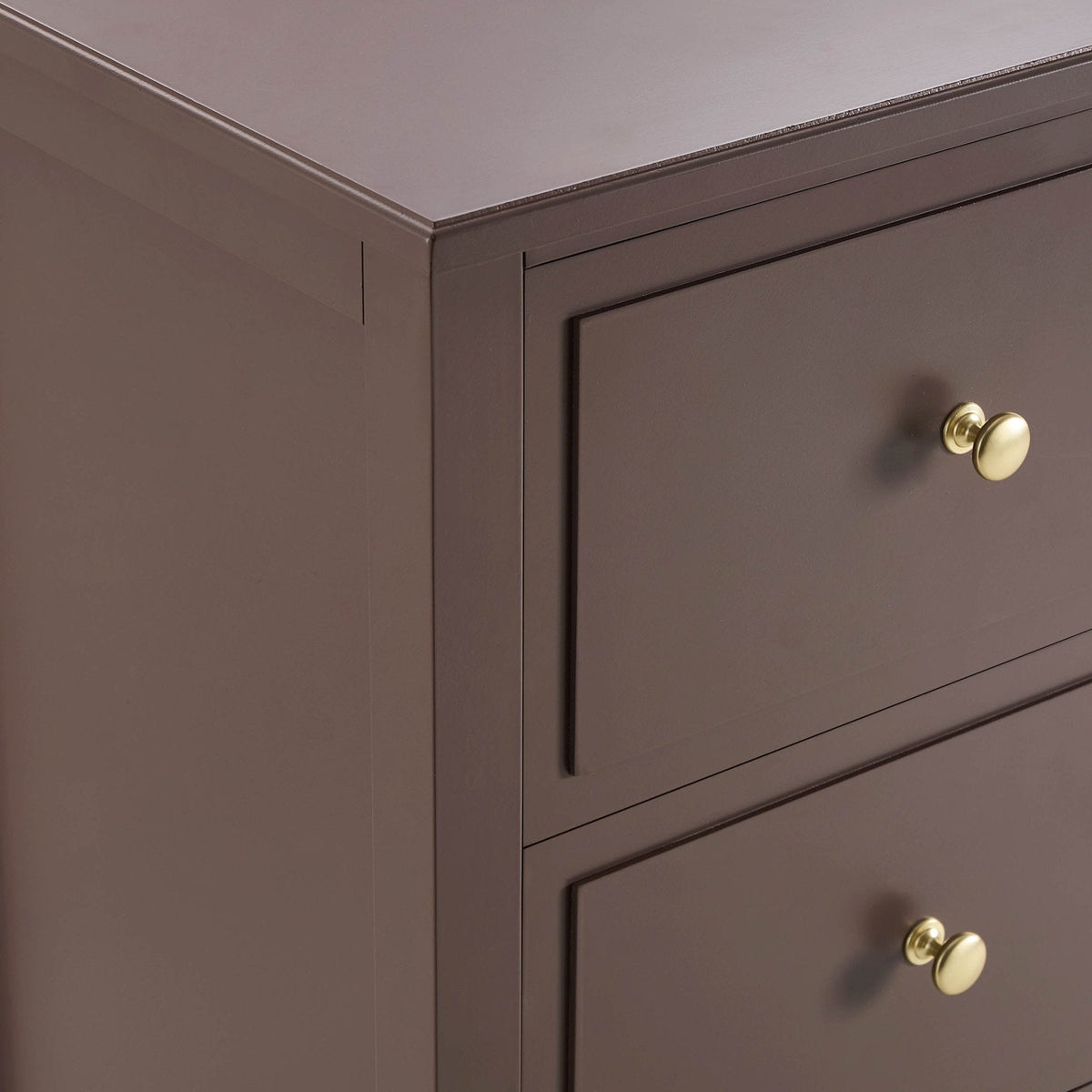 Commode 5 tiroirs - Moka