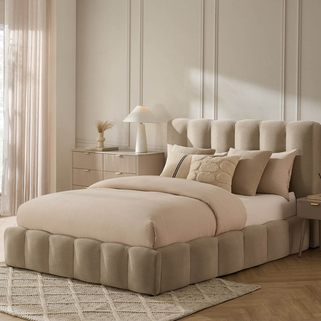 Lit coffre - Chenille avoine
