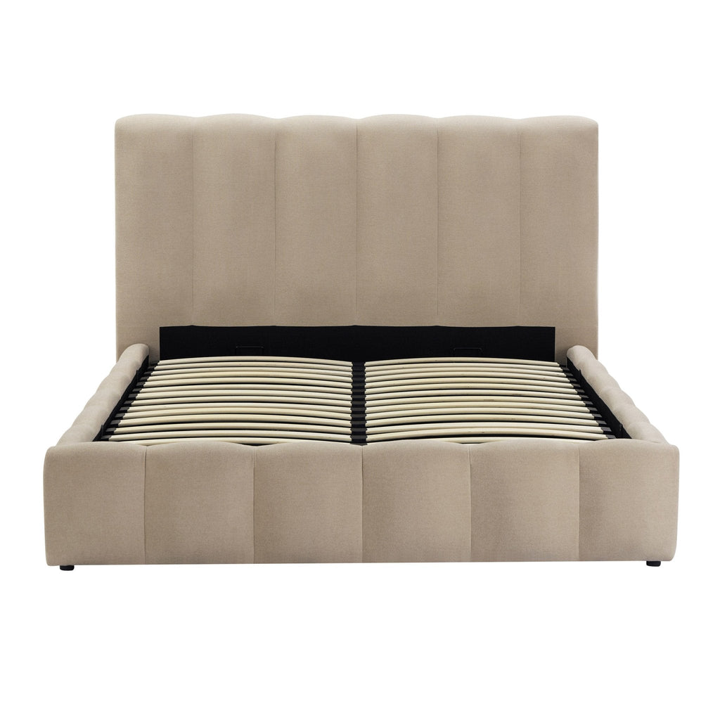 Lit coffre - Chenille avoine