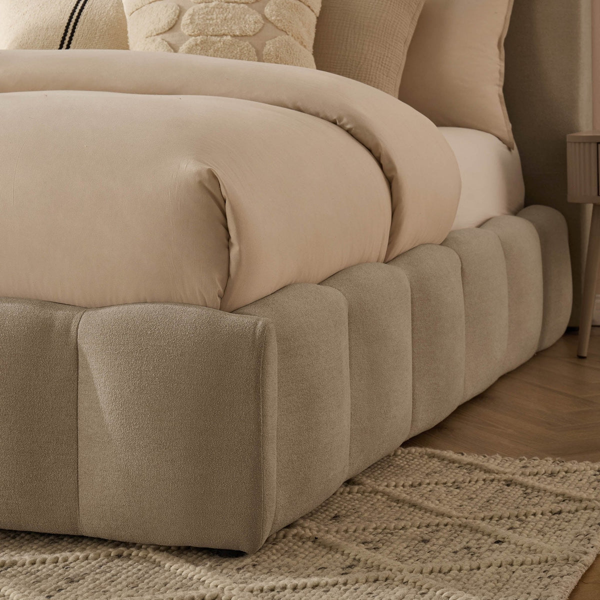 Lit coffre - Chenille avoine