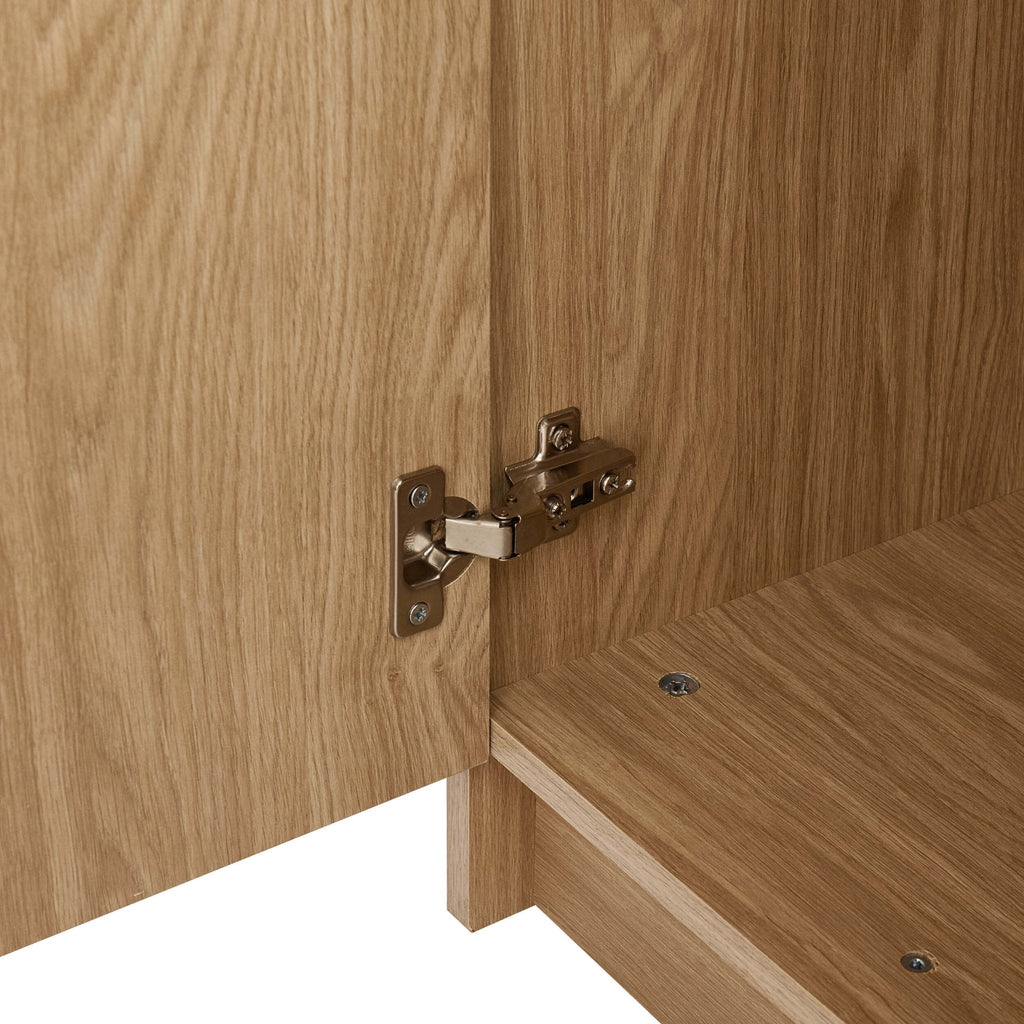 Armoire 3 portes - Bois clair