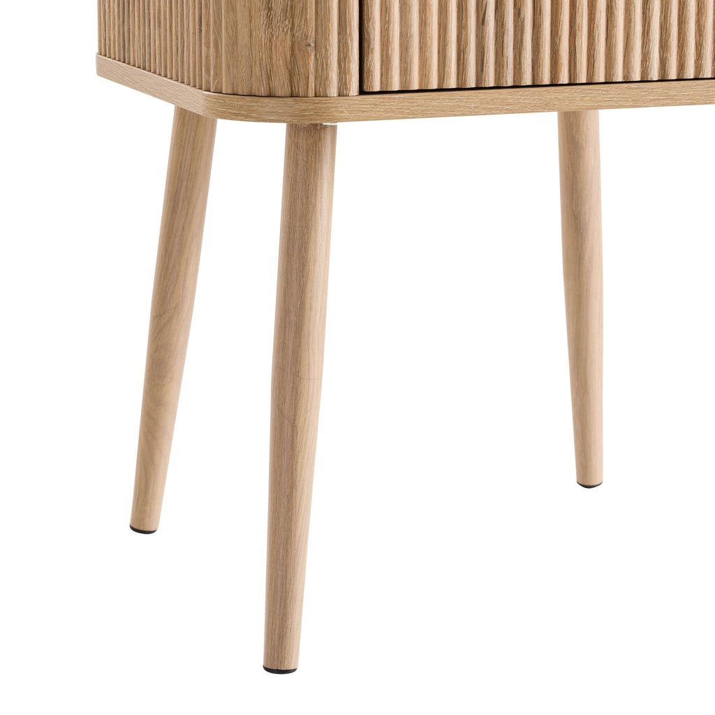 Table de chevet 1 tiroir - Bois clair