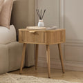 Table de chevet 1 tiroir - Bois clair