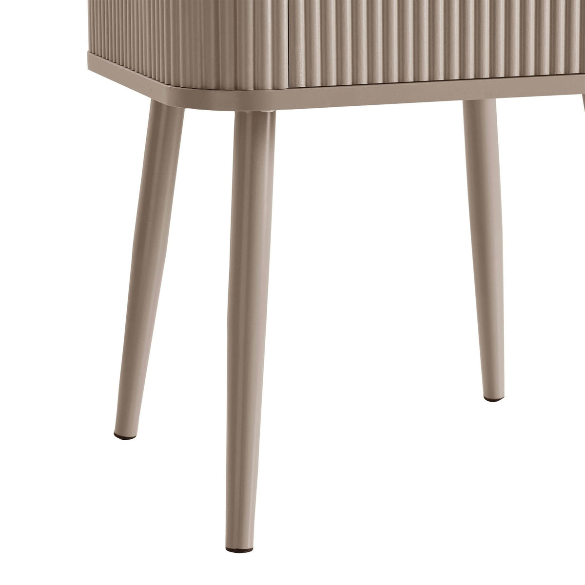 Table de chevet 1 tiroir - Taupe