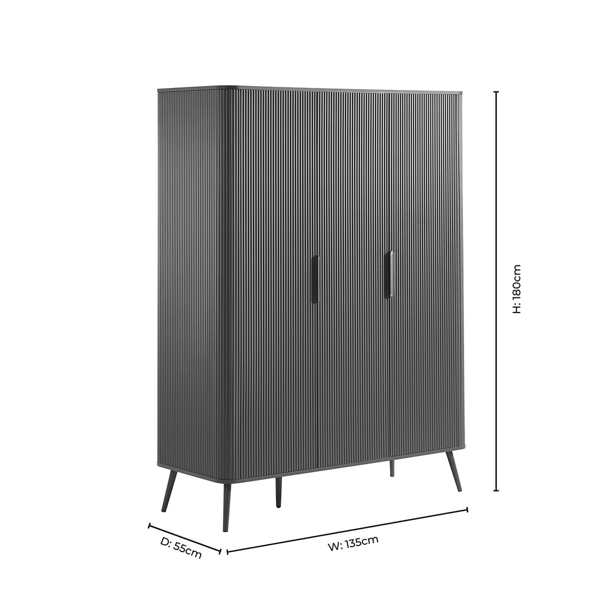 Armoire 3 portes - Midnight