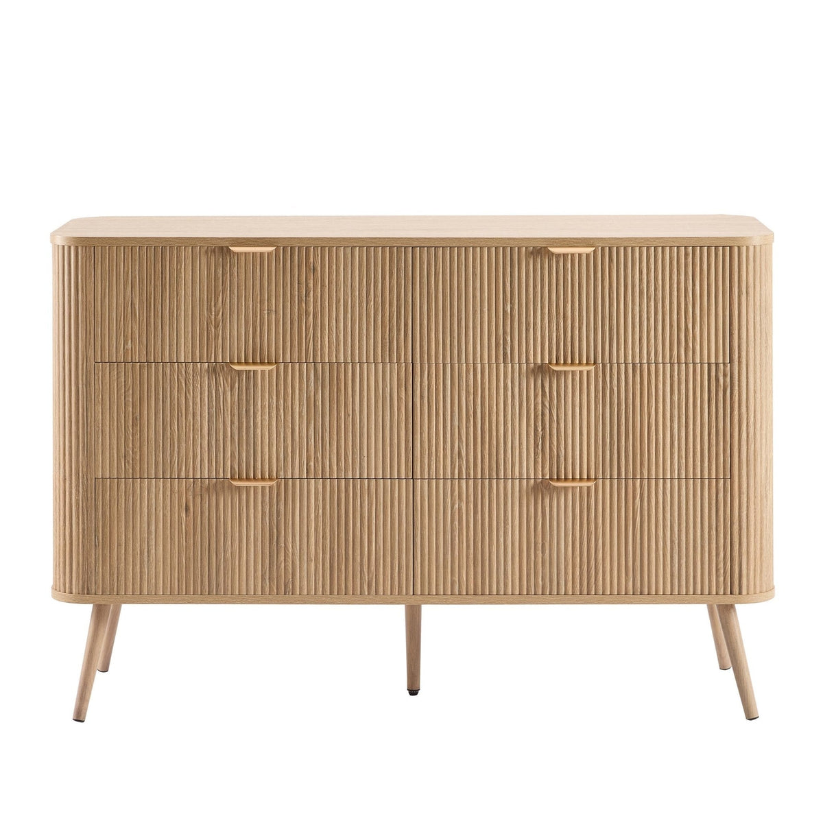 Commode à 6 tiroirs – Bois clair