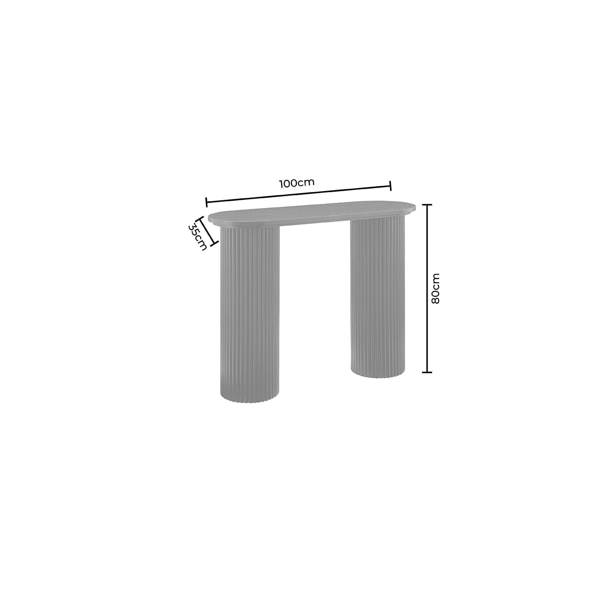 Console - Bois clair