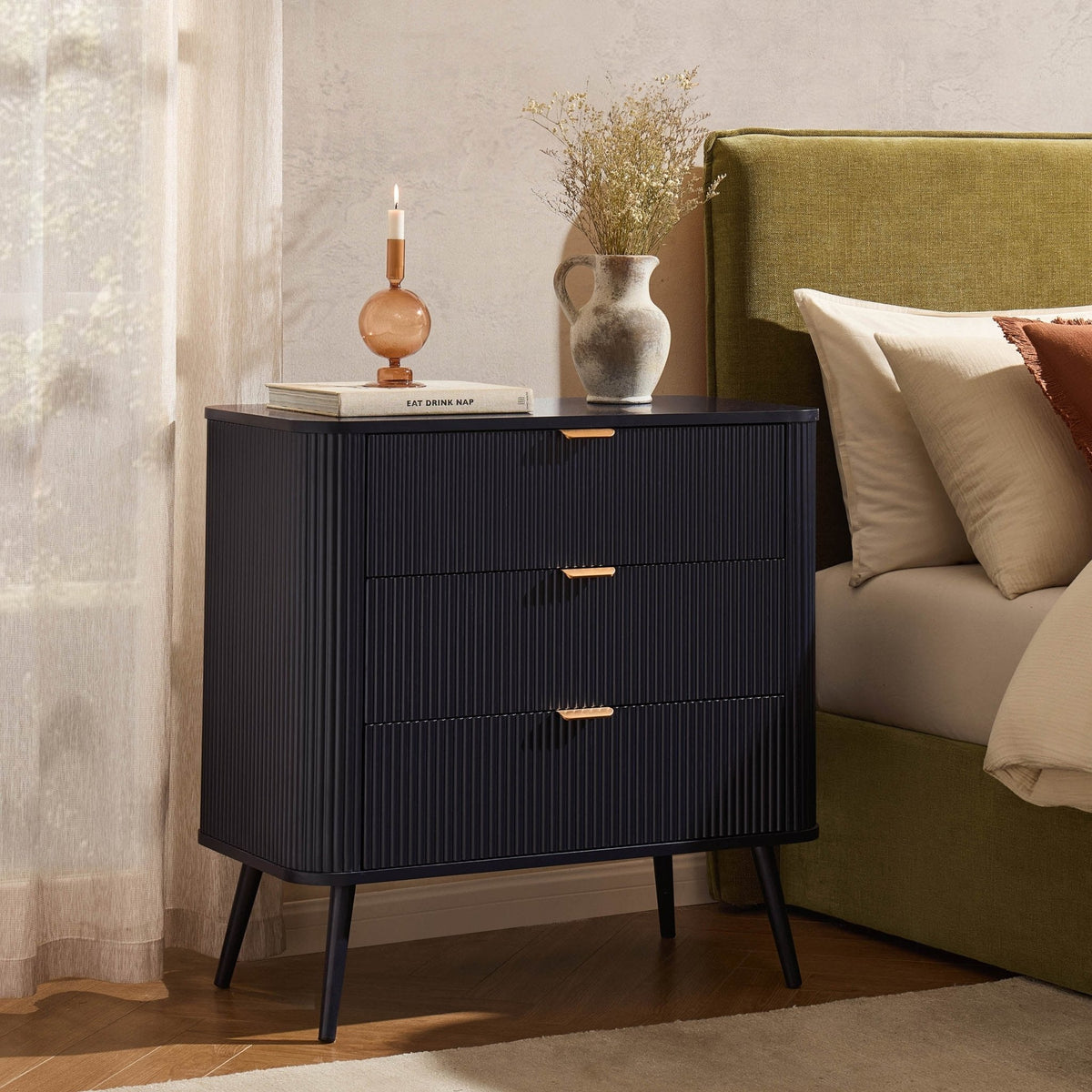 Petite commode à 3 tiroirs - Midnight