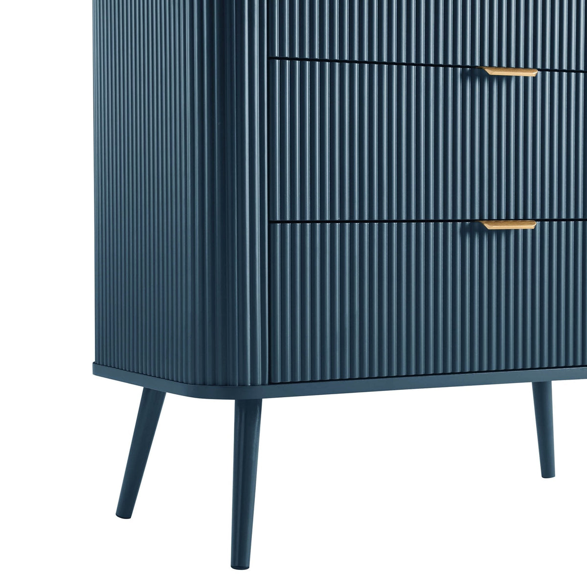 Petite commode à 3 tiroirs - Sarcelle