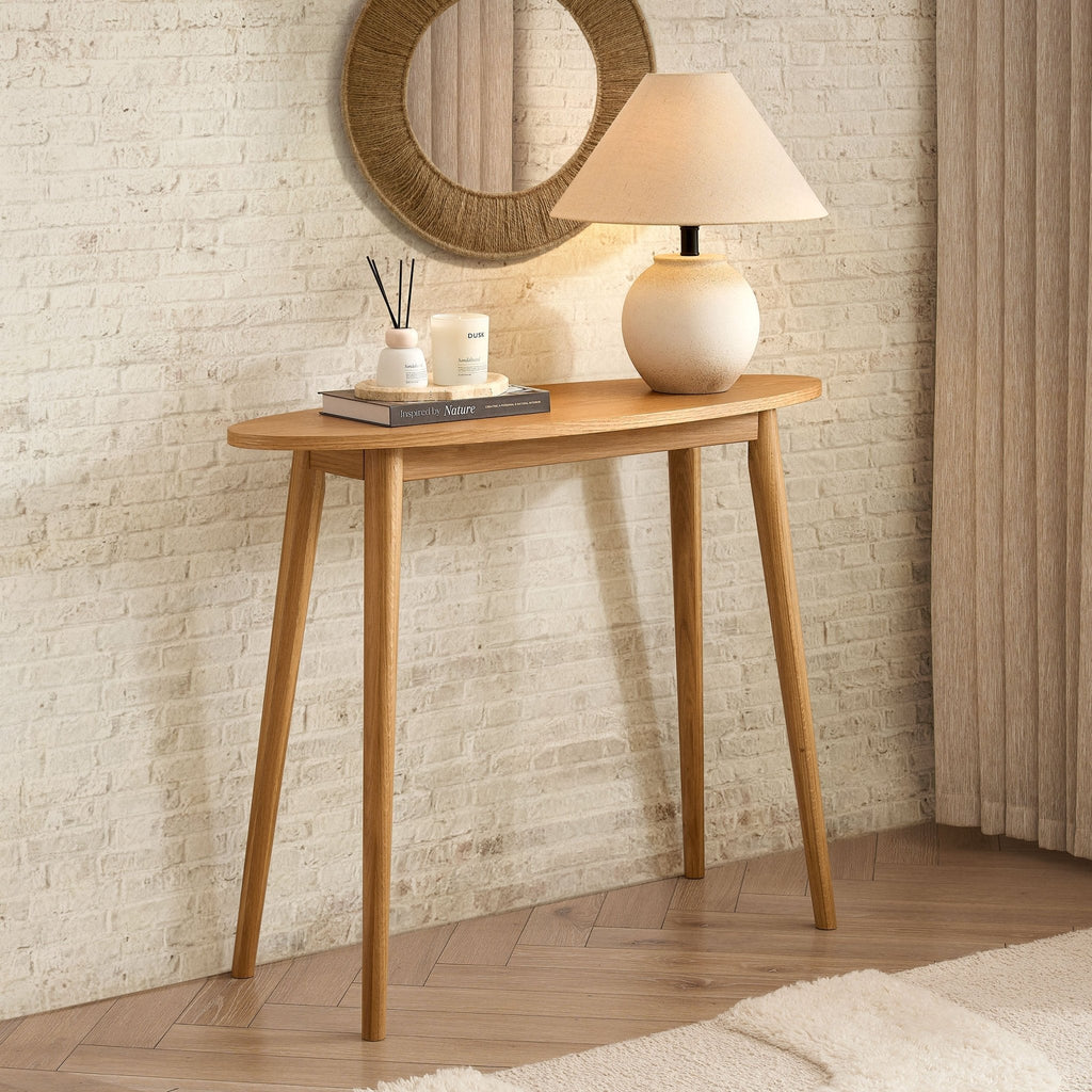 Console en chêne - Bois clair