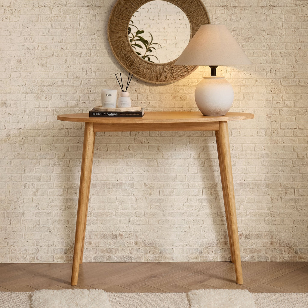Console en chêne - Bois clair