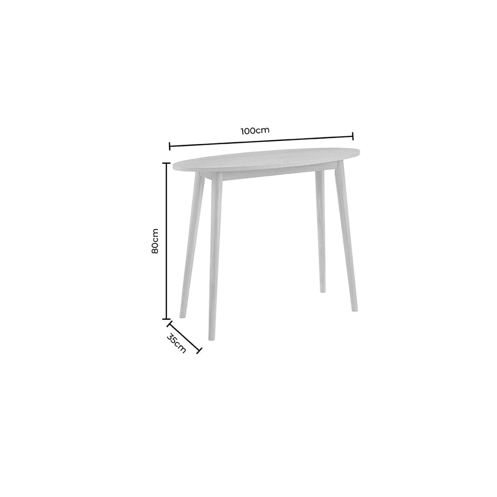 Console en chêne - Bois clair