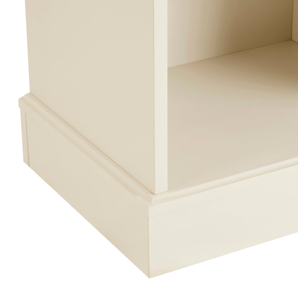 Table de chevet à 1 tiroir - Crème