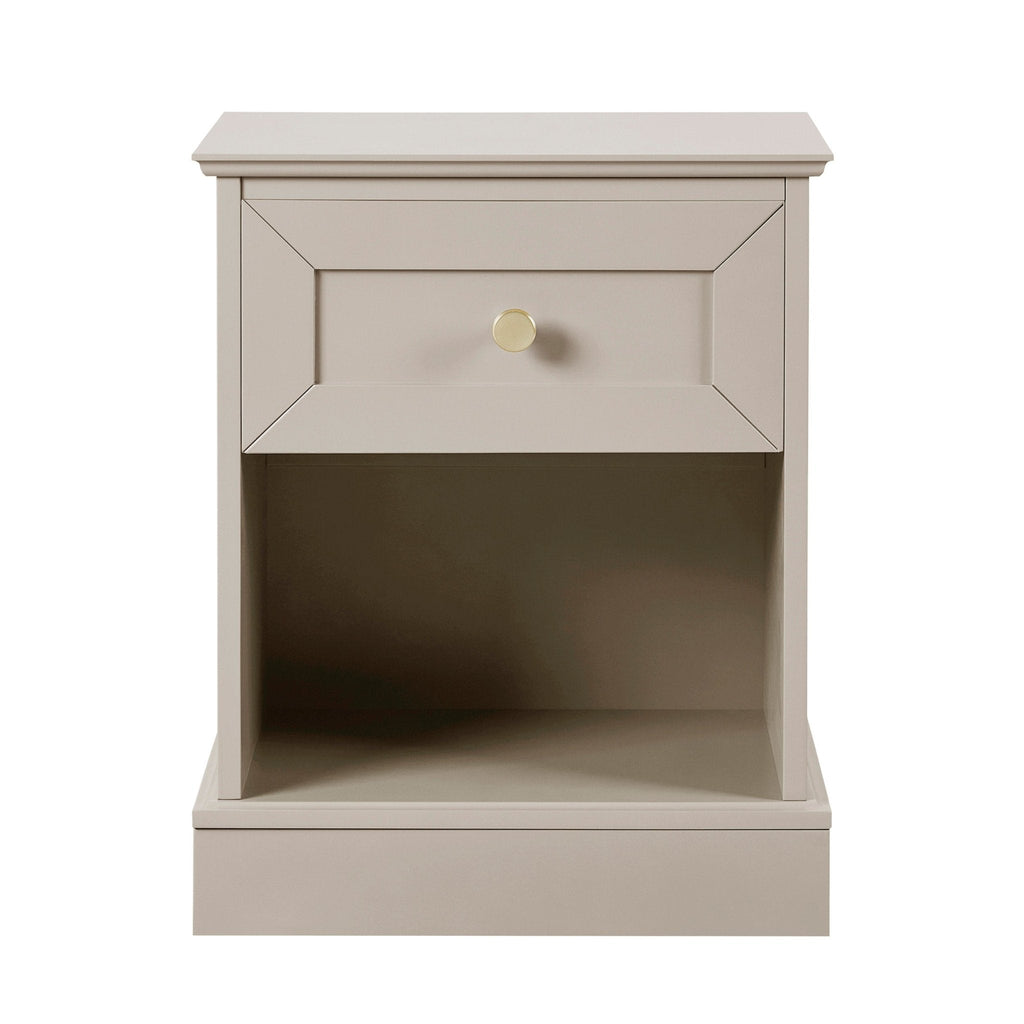 Table de chevet 1 tiroir - Taupe