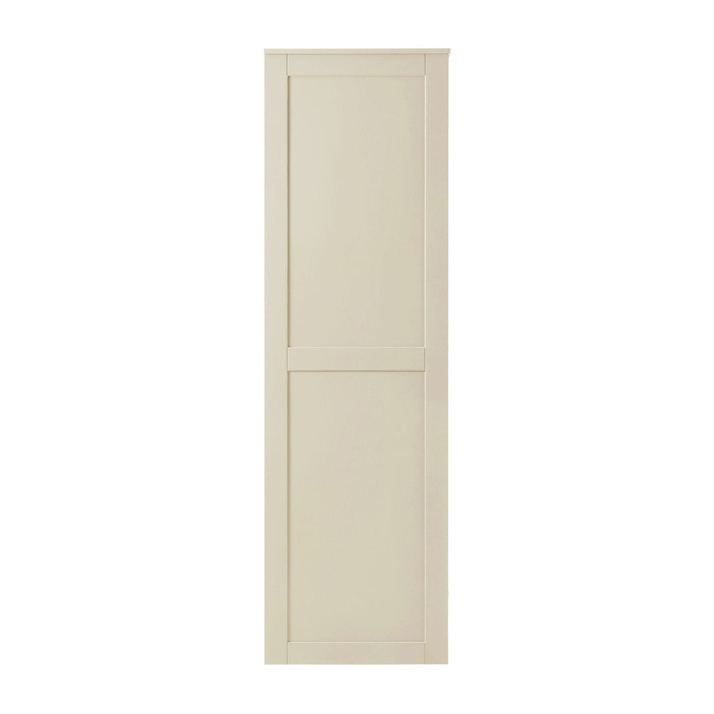 Armoire 2 portes avec tiroir - Crème