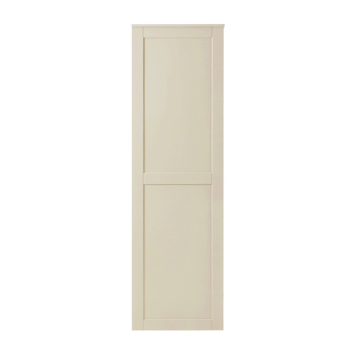 Armoire 2 portes avec tiroir - Crème