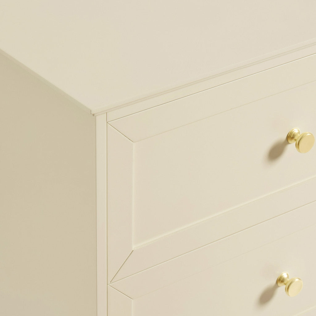 Commode 6 tiroirs - Crème