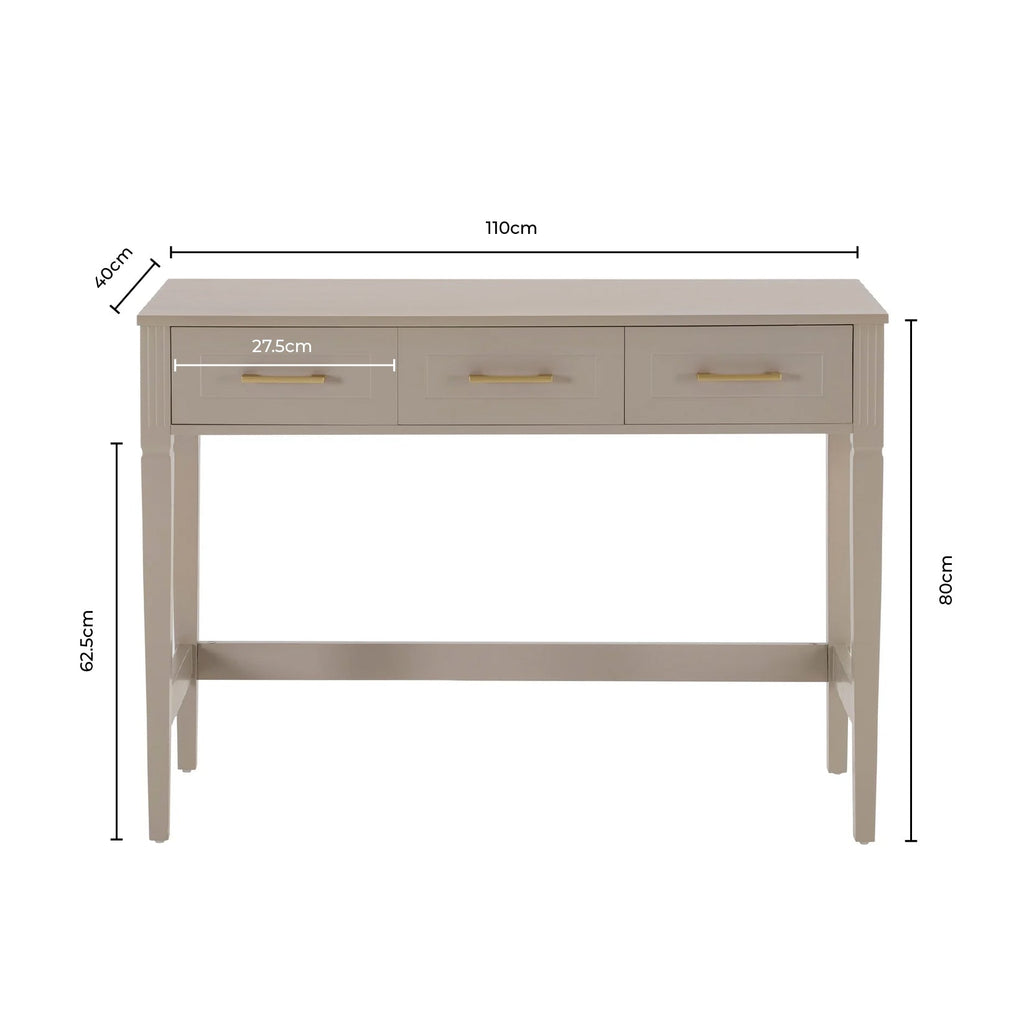 Coiffeuse Console - Crème