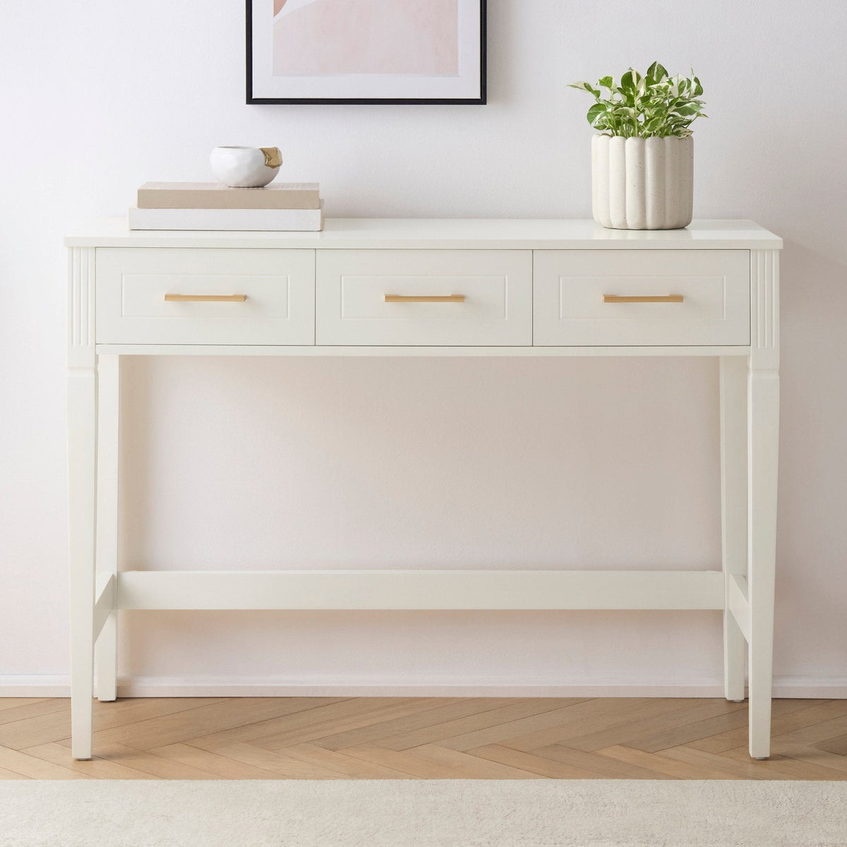 Coiffeuse Console - Crème